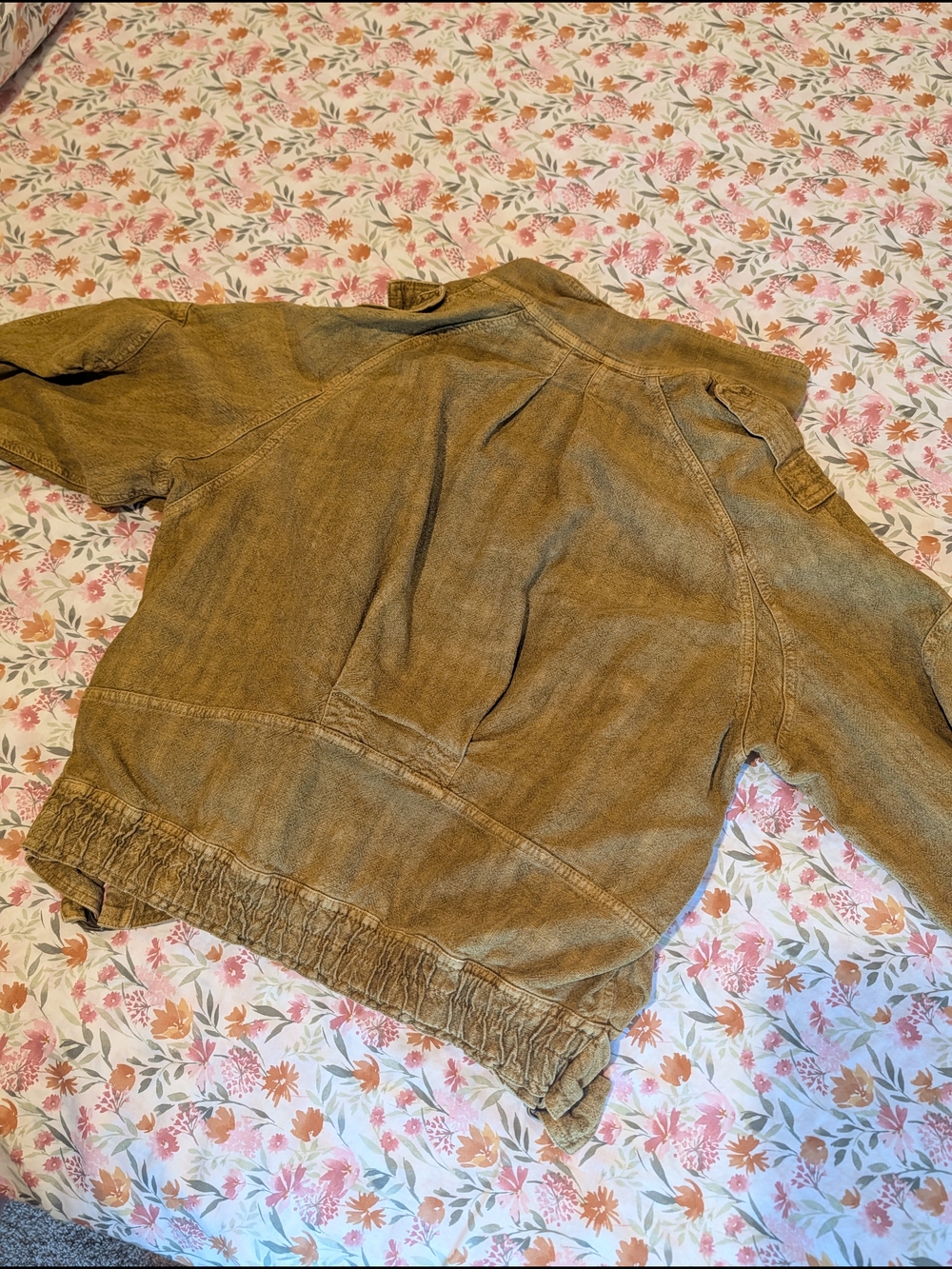 NWOT Free People Jayde Safari Bomber Jacket